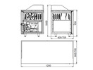 Среднетемпературный холодильный стол Polair TM3GNpizza-GC