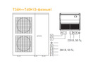 Напольно-потолочный кондиционер Tosot T60H-LF3/I/T60H-LU3/O