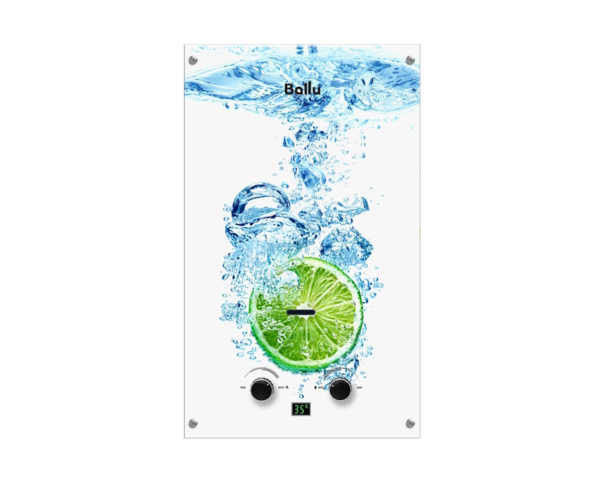 Газовая колонка Ballu GWH 10 Fiery Glass Lime